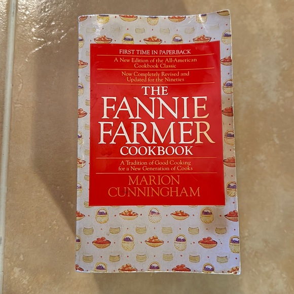 Santana Books Other - THE FANNIE FARMER COOKBOOK